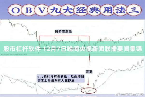 股市杠杆软件 12月7日晚间央视新闻联播要闻集锦